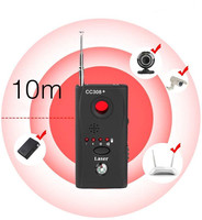 Détecteur d'écoute anti-espion Portable CC308 Signal sans fil RF Bug détecteur de caméra cachée détecteur anti-espion