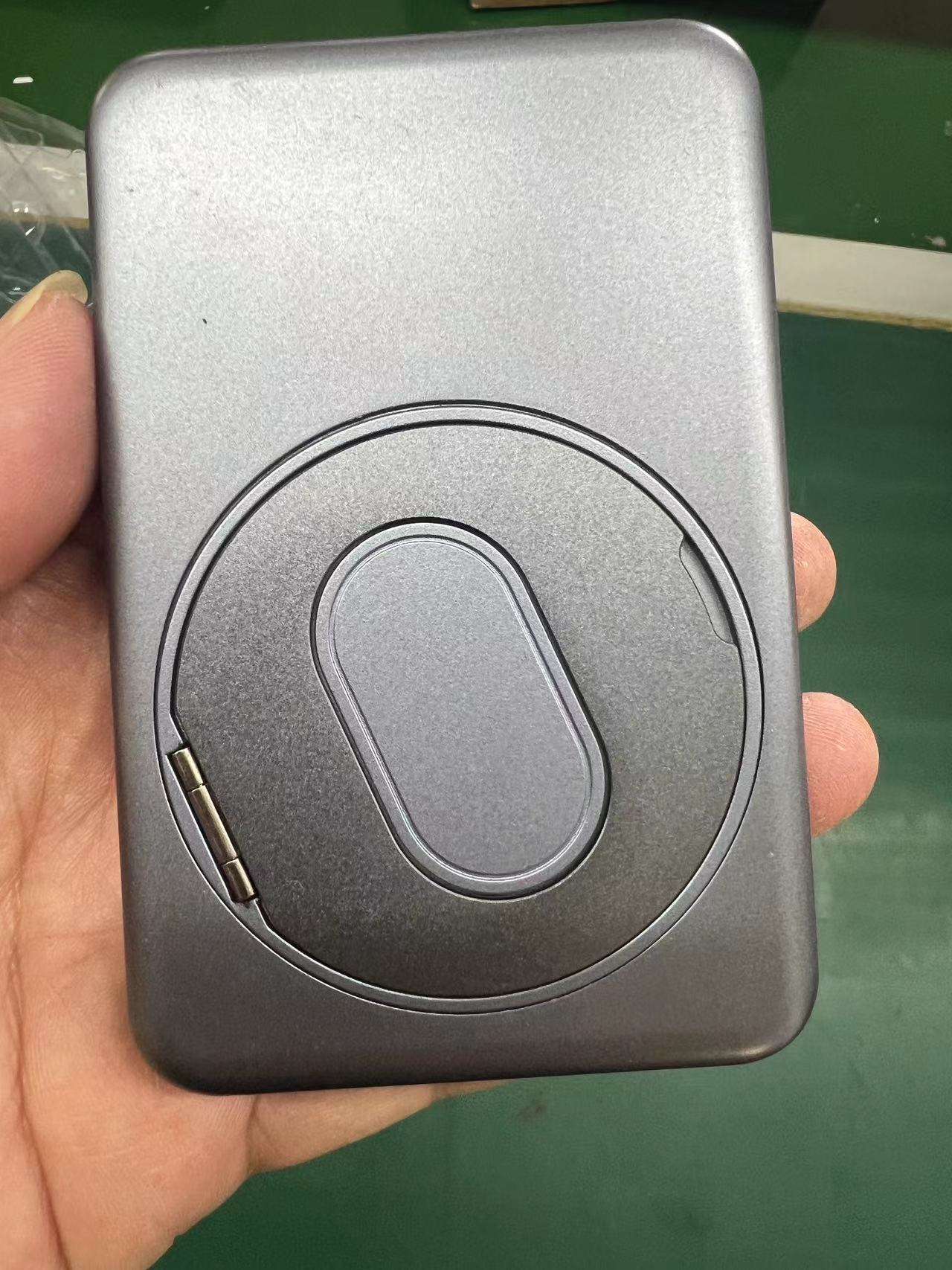 Soporte de pista gris