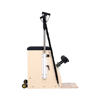 Chef Stable Eco Poignées Ressorts Bois Yoga Pilates Gym Wunda Chaise Érable Pilates Chaise