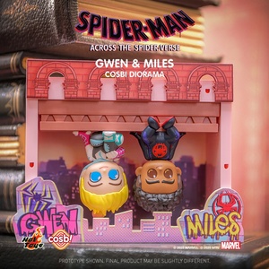 Vendita all'Ingrosso di Autentiche Figure in Miniatura Spider-Man: Across the Spider-Verse COSBI, Scatole Sorpresa con Modellini da Collezione - Product Image 4