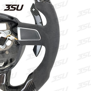 Cho Audi sợi carbon chỉ đạo Wheel Shift mái chèo S3 S4 S5 RS5 A3 A4 A5 xe chỉ đạo bánh xe nội thất - Product Image 4