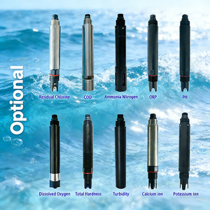 เซ็นเซอร์วัดคุณภาพน้ำแบบหลายพารามิเตอร์ 8-in-1 RS485, เครื่องตรวจจับน้ำสำหรับตรวจสอบค่า EC, DO, PH, ORP, NH3-N และอุณหภูมิ - Product Image 1