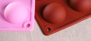 Moule de cuisson en silicone semi-sphérique à 15 cavités pour bombes au cacao, gâteaux, gelées, puddings, dômes et mousses – Vente en gros personnalisée - Product Image 3