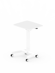 Mesa de ordenador de altura ajustable móvil con inclinación y rotación Podio de escritorio para sala de conferencias Escuela Hotel - Product Image 5