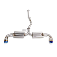 Catback knalpot mobil Mazda RX-8 2004-2011 Ss304, pipa knalpot modifikasi otomotif performa grosir