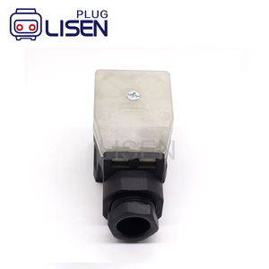 Connecteur de vanne solénoïde à décharge de tension femelle à 3 broches LISEN 933022100 <span class=keywords><strong>GDME</strong></span> 3011 Noir - Product Image 2