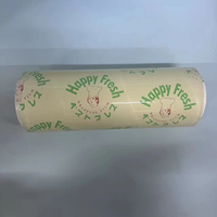 Film alimentaire violet en plastique PVC, film étirable pour fruits et légumes