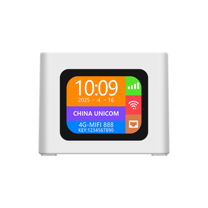 Routeur CPE <span class=keywords><strong>WiFi</strong></span> 6 4G LTE avec écran LCD couleur intelligent, modem sans fil 150 Mbps, point d'accès portable avec emplacement pour carte <span class=keywords><strong>SIM</strong></span> pour la maison et les voyages - Product Image 3