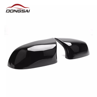Coques de rétroviseurs latéraux en plastique ABS injecté noir brillant, style X5M, compatibles avec BMW X3 F25 X4 F26 X5 F15 X6 F16 2014-2018