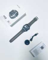 Nueva llegada H12 moda TFT pantalla táctil BT llamada Android IOS sangre oxígeno ritmo cardíaco monitoreo Fitness deporte Smartwatch para hombres