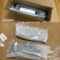 Accessoires extérieurs automobiles, inserts de ventilation latéraux noirs pour ailes latérales pour Land Rover Defender 2020
