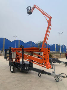 טריילר הידראולי מתנשא להרים בום 12 מ '-24 מ' קוטף יד דובדבן לקטיף פירות ותחזוקה גבוהה - Product Image 6