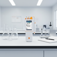 Testeur de qualité de l'eau portable TPH310T PH/mV/Température, étanche IP65, stockage de données GLP, communication USB, pour laboratoire et terrain