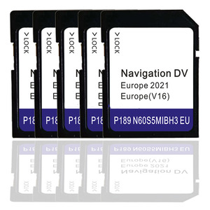 Carte SD de haute qualité 128 Go 64 Go 32 Go 16 Go 8 Go 1,2 V, carte mémoire personnalisée avec CID modifiable, kit de mise à jour <span class=keywords><strong>SDA</strong></span>, carte GPS pour voiture, carte Navi pour l'Europe - Product Image 1
