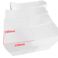 Papier d'étiquettes pliantes 100*150 de haute qualité pour l'emballage de transport pour les supermarchés et l'industrie pour les étiquettes d'expédition