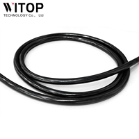 Tubo de Silicona LED DMX Negro 360, Luces de Neón Flexibles para DJ, Tubo de Neón Programable D22 para Festivales de Música Rave