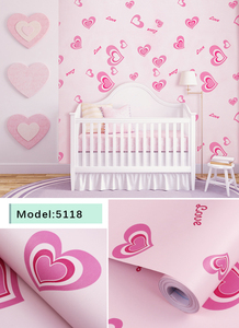 Papier peint auto-adhésif en PVC avec <span class=keywords><strong>image</strong></span> adorable pour la décoration <span class=keywords><strong>de</strong></span> la chambre d'une fille - Product Image 2
