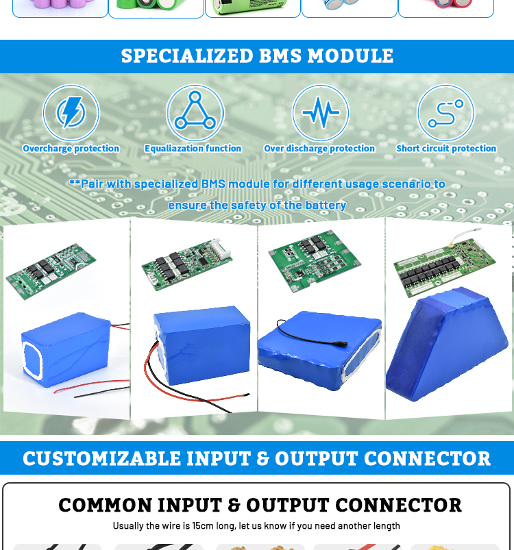 Célula de bateria de armazenamento solar recarregável 32700 32650 BMS 3.2v 5500mAh 6ah células de bateria de lítio Célula de bateria Lifepo4
