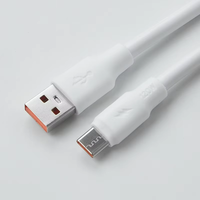 Kabel pengisi daya Cepat USB A ke Tipe C 120w, kabel Data untuk ponsel