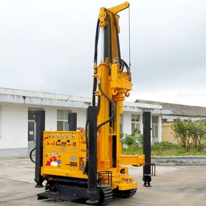 เครื่องขุดเจาะแบบสว่านไฮดรอลิกมอเตอร์ขนาดเล็ก150เมตรเครื่องเจาะหลุมผลิตจากประเทศจีนพร้อมค้อน SPT อัตโนมัติ - Product Image 6