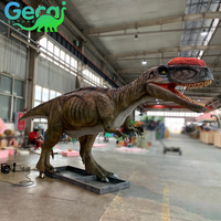 Modèles de dinosaures animatroniques de grande taille sur mesure pour parcs d'attractions, salles de jeux publiques, jardins et centres commerciaux