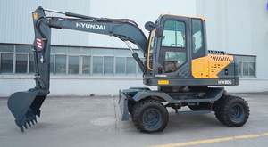 Excavatrice Hyundai 80 en bon état de marche, 8 tonnes, chenilles, NOUVELLE excavatrice Hyundai HW80 - Product Image 5
