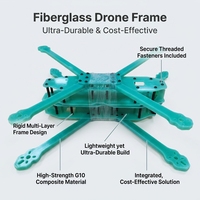 Châssis de drone en fibre de verre G10 FR4 découpé sur mesure par CNC, haute résistance, non conducteur, pour quadricoptère FPV de course, pour kit de drone DIY