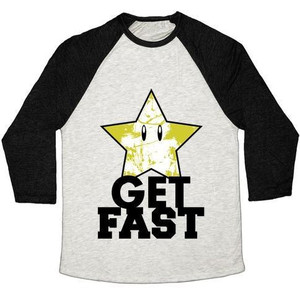 Camiseta de béisbol unisex Tri-Blend de Nerd Run - Product Image 3