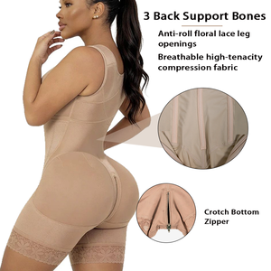 <span class=keywords><strong>Ceinture</strong></span> de maintien et gaines amincissantes <span class=keywords><strong>pour</strong></span> femme, effet <span class=keywords><strong>ventre</strong></span> <span class=keywords><strong>plat</strong></span>, Fajas Reloj De Arena Colombianas - Product Image 2