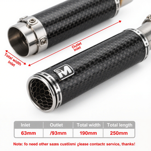 Système d'échappement universel en acier inoxydable de haute qualité, embout de silencieux de voiture usiné sur mesure par CNC - Product Image 2