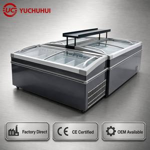 Congélateur vertical commercial en acier inoxydable 304 |   Réfrigérateur congélateur professionnel -20°C 1200L avec porte en aluminium personnalisable pour supermarchés et hôtels - Product Image 1