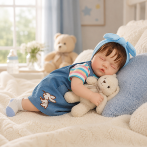 BAkwbwBY Poupée Reborn 18 Pouces Corps en Tissu Doux Bébé Réaliste Taille Bambin Nouveau-Né Mode OEM ODM Vente en Gros B2B - Product Image 1