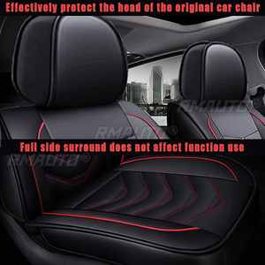 Housses de siège avant universelles en cuir PU pour Toyota Corolla Camry Rav4 Auris Prius Avensis SUV Accessoires automobiles - Product Image 4