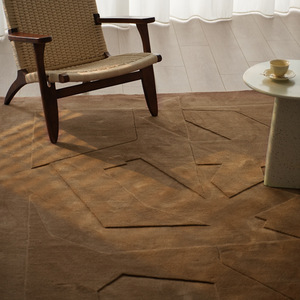 Alfombra Hecha a Mano Personalizada, Rectangular, Resistente a las Manchas, Fácil de Limpiar, para Sala de Estar, Dormitorio - Product Image 1