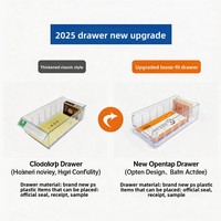 Gabinete de Almacenamiento Industrial Resistente, 100% Antiestático, Seguro para ESD, Ahorra Espacio, Duradero, para Almacenes y Ferreterías
