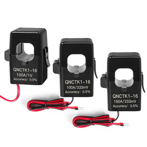 QNCTK1-16 Split Core Stroomtransformator 100A 0.333V 10A 1V 50A 333mV 20A 3.33V CT Klem Open Type Stroomsensor Fabrikant - Product Image 1