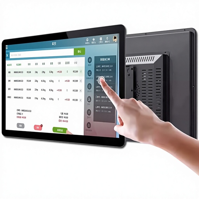 New Generic 32 Inch Commercial Industrial Touch Screen Monitor 1920x1080 Resolution Wall Mounted Embedded for Business Series