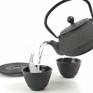 OEM ODM热销铸铁茶壶日本暖壶铸铁茶壶套装