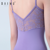 123241112 Baiwu filles dentelle Ballet justaucorps gymnastique Performance Ballet danse scène et vêtements de danse pour enfants
