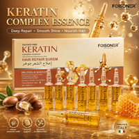 Ampoules capillaires protéinées Private Label : Traitement réparateur à la kératine pour cheveux abîmés, anti-frisottis, lissage et brillance – Fournisseur en gros OEM ODM