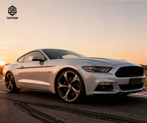 Cerchio in Alluminio Forgiato Gensole 19 Pollici 108mm Nuovo Design Multirazza Finitura Nera per CC Golf 5/6/7/VI/VII/<span class=keywords><strong>T</strong></span>/<span class=keywords><strong>ROC</strong></span> - Product Image 3