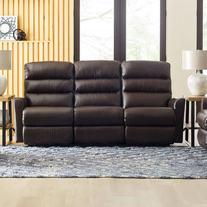 Sillón Reclinable Moderno Personalizado de SANS Furniture con Función de Masaje, Tres Plazas, Control Remoto, Tapicería de Tela, Estructura de Madera para Sala de Estar - Product Image 5