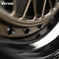Viorock - Juego de 2 Ruedas Forjadas de Aleación de Aluminio Brillante de 19-24 Pulgadas 5X112 para Automóviles de Pasajeros, Compatibles con Mercedes AMG S63 C63 G63