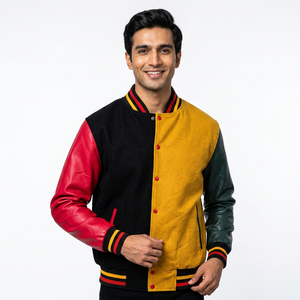 Trendy Custom Varsity <b>Jacket</b> <b>for</b> <b>Men</b> Personalized Embroidered <b>Baseball</b> Bomber <b>Jackets</b> CollegeBaseballjacket <b>for</b> <b>men</b> - Product Image 1