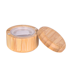 Sinh Thái Thân Thiện Tre Container <span class=keywords><strong>Jar</strong></span> Với Sifter Shaker Gỗ Ống Cho Lỏng Bột Bao Bì - Product Image 5