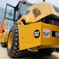 Machines de construction Compacteur de sol pour chat d'occasion CAT CS683E CS56B de haute qualité avec prix préférentiel en vente à Shanghai