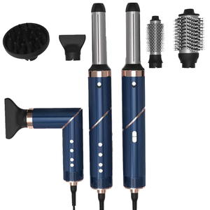 Plancha de pelo 5 en 1, secador de pelo, cepillo de aire caliente, secador de pelo, cepillo de aire caliente, secador de pelo de un paso, cepillo de aire caliente - Product Image 1