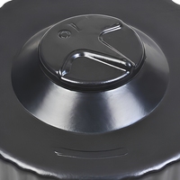 Bouchon de réservoir de carburant en fonte verrouillable Tx-0014 123mm avec double clé antivol pour camions FAW Jiefang J6 J6P J6F Aowei