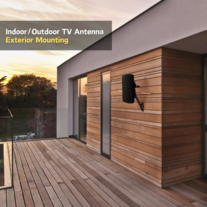Antena de TV Digital HD de Largo Alcance para Interiores y Exteriores Antop con Ganancia de 27dB y VHF Mejorado para la Recepción de Canales de TV Locales - Product Image 4