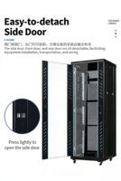 Armoire serveur sur pied de 2,0 m de profondeur, 2040*600*600 mm, 19 pouces, en acier laminé à froid SPCC, pour centre de données et réseau.